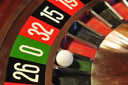 Picture of a Roulette Wheel.